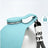Foldable Stainless Steel Pet Water Bottle with Hanging Rope