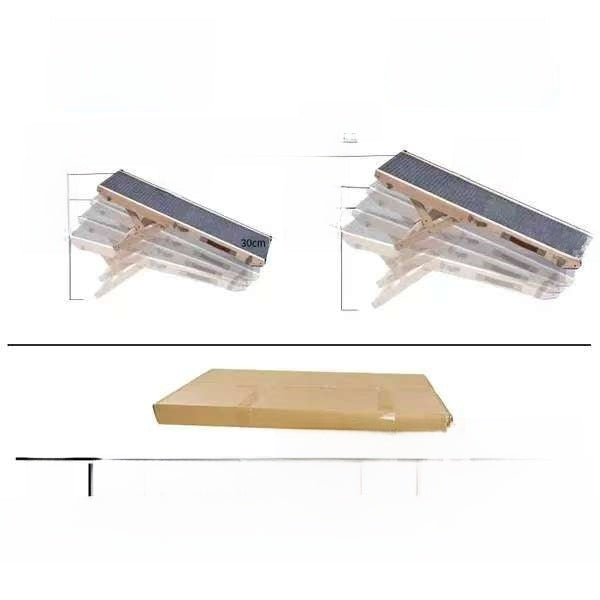 Foldable solid pine wooden dog ramp, detail photo 8