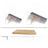 Foldable solid pine wooden dog ramp, detail photo 8