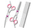 Stainless steel pet grooming scissors set with comb, photo 13 of 30