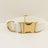 Soft pink velvet dog collar with decorative butterfly buckle