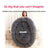 Non slip round long plush donut dog bed, view 4