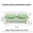 Ceramic Pet Bowl with Elevated Stand for Cats and Dogs in Four Colours