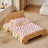 Removable washable pet bed with cute print, product gallery photo