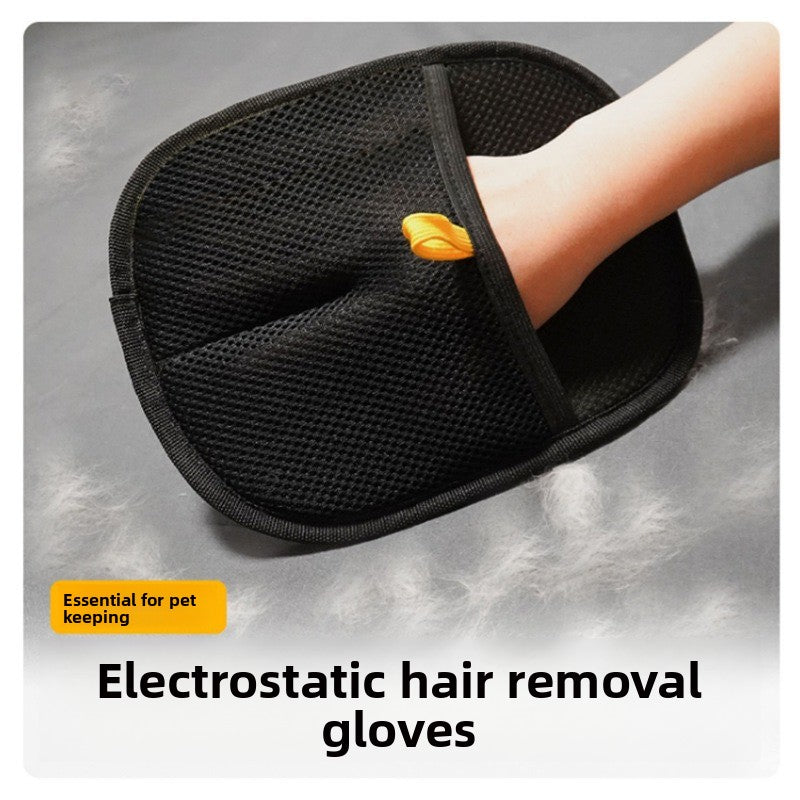 Electrostatic pet hair removal glove for cats, additional product photo