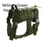 Tactical nylon dog harness for medium and large dogs, main product photo