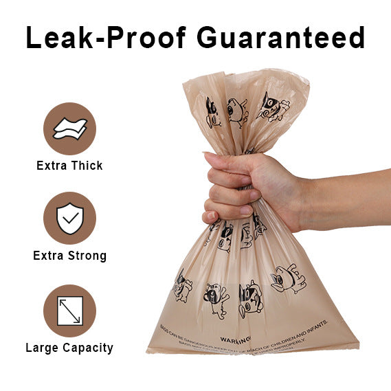 Biodegradable Cat Poop Collection Bags on Rolls, Thick