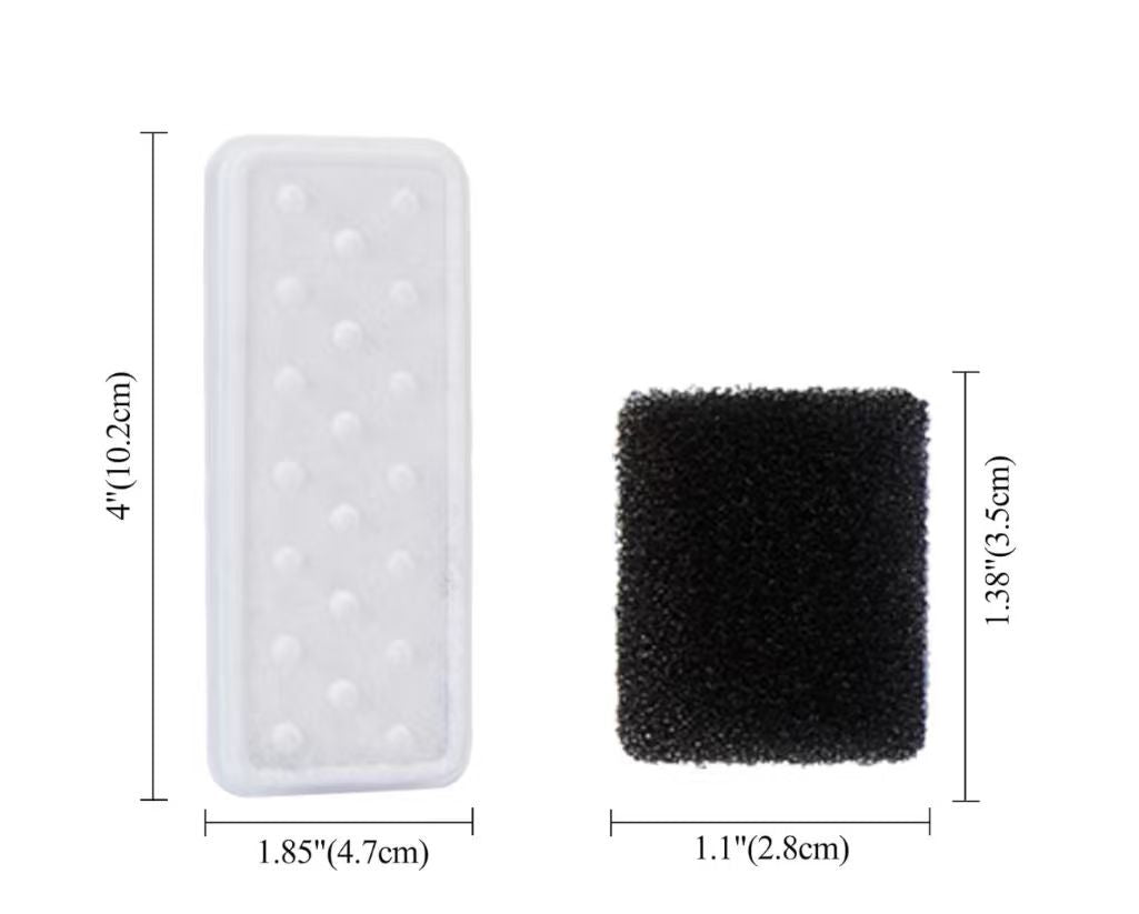 Pet water fountain replacement filter cartridge with activated carbon, view 7