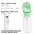 Portable pet drinking and feeding bottle in Blue 500ml, close-up detail