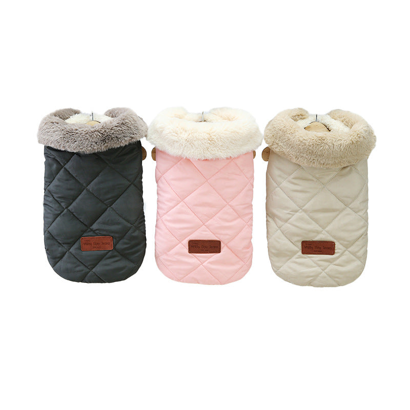 Padded puffer jacket for small dogs, available in 3 colours, image 5