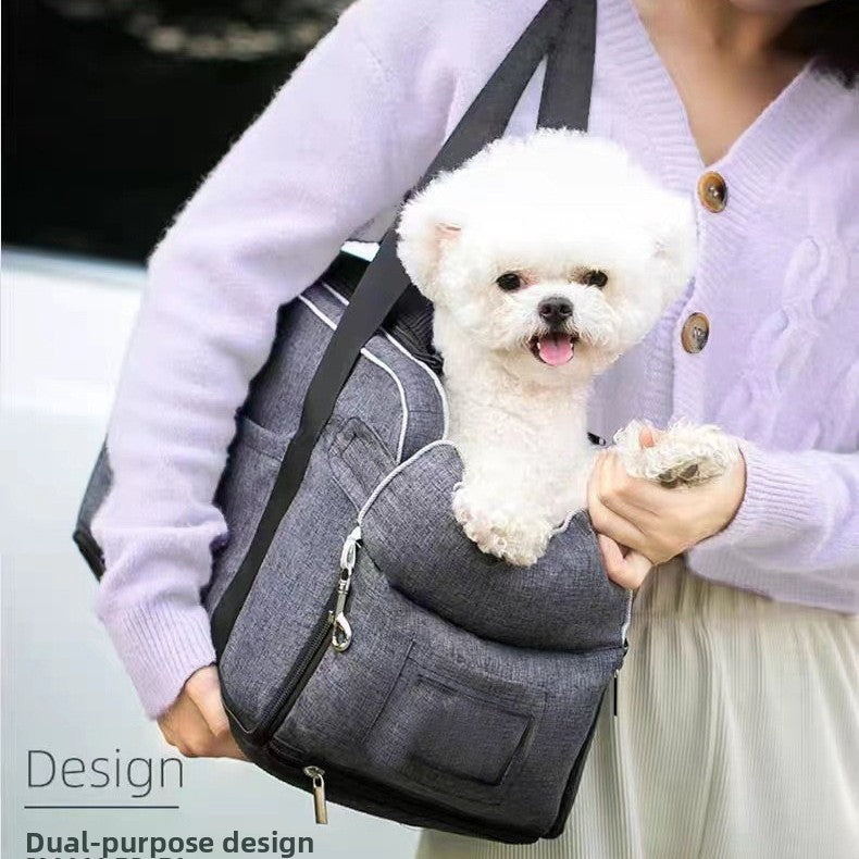 Dog car seat for small dogs and puppies, detail photo 4