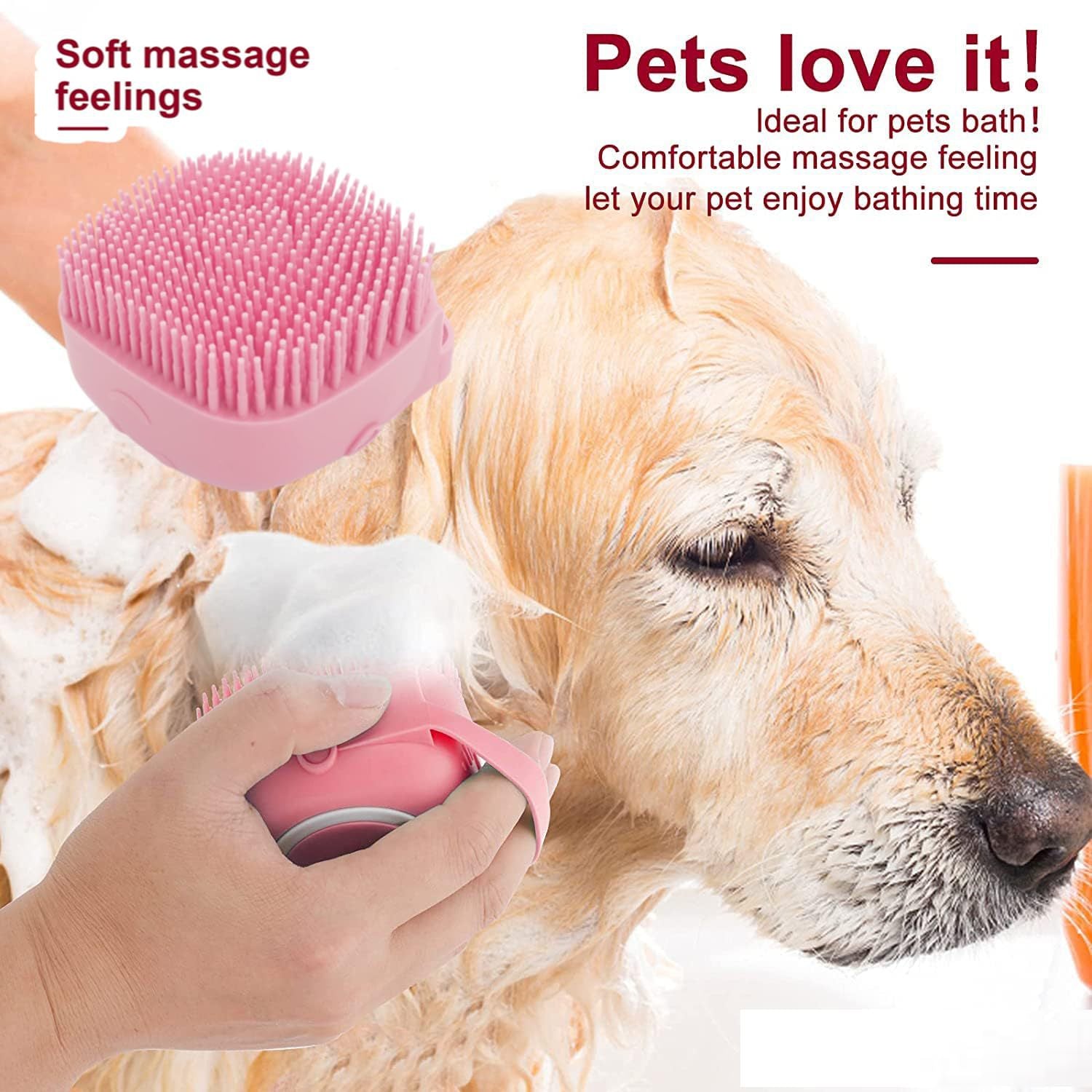 7-Piece Dog Grooming Kit with Stainless Steel Combs and Nail Cutter