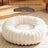 Faux Fur Round Pet Nest Bed with Thick Padding, Dogs and Cats