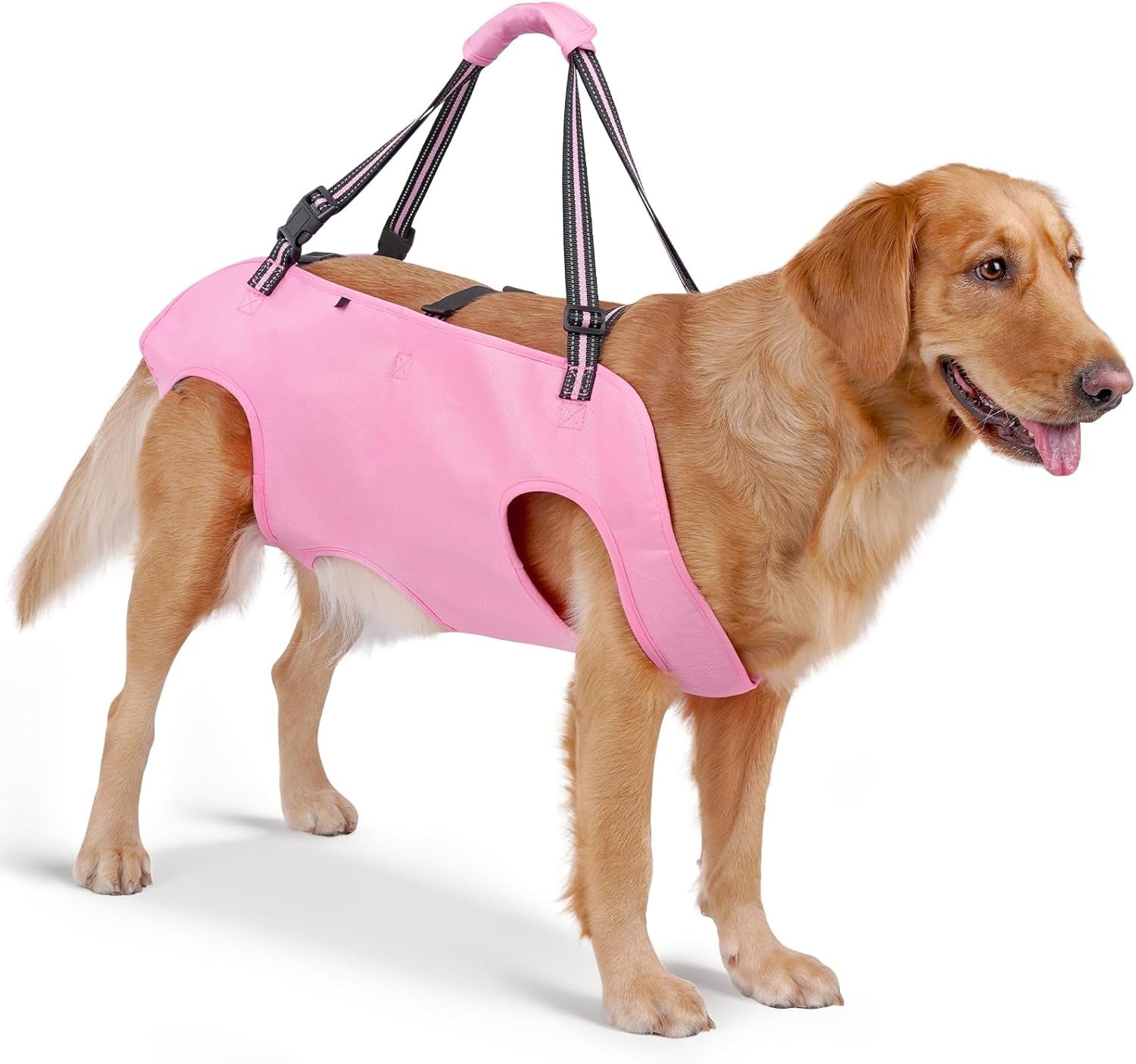 Reflective dog harness with lift handle for older dogs, view 16