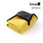 Thick quick-drying dog bathrobe in Brown Bathrobe, material detail