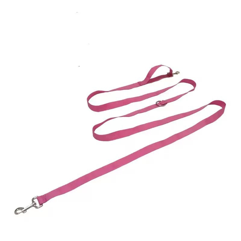 Thick nylon dog walking lead 238cm long, ideal for everyday use