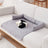 Large waterproof pet sofa cushion bed with pillow, detail photo 5
