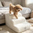 Detachable foam pet stairs with fleece cover, photo 1 of 15