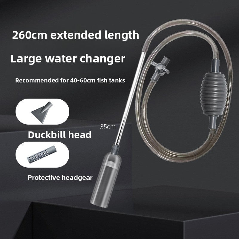 Aquarium Gravel Cleaner Siphon and Manual Water Changer