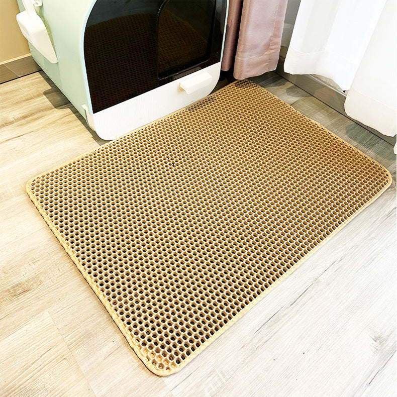 Double-layer EVA cat litter trapper mat, detail photo 19