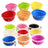 Collapsible foldable travel bowl for dogs and cats, view 1