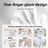No-Rinse Pet Bathing Gloves, Unscented Disposable for Cats and Dogs