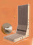 L-shape corrugated cardboard cat scratching board with lounger, photo 11