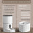 Smart Automatic Pet Feeder with Wi-Fi, Bluetooth, Voice and Video Control, 4L or 7L