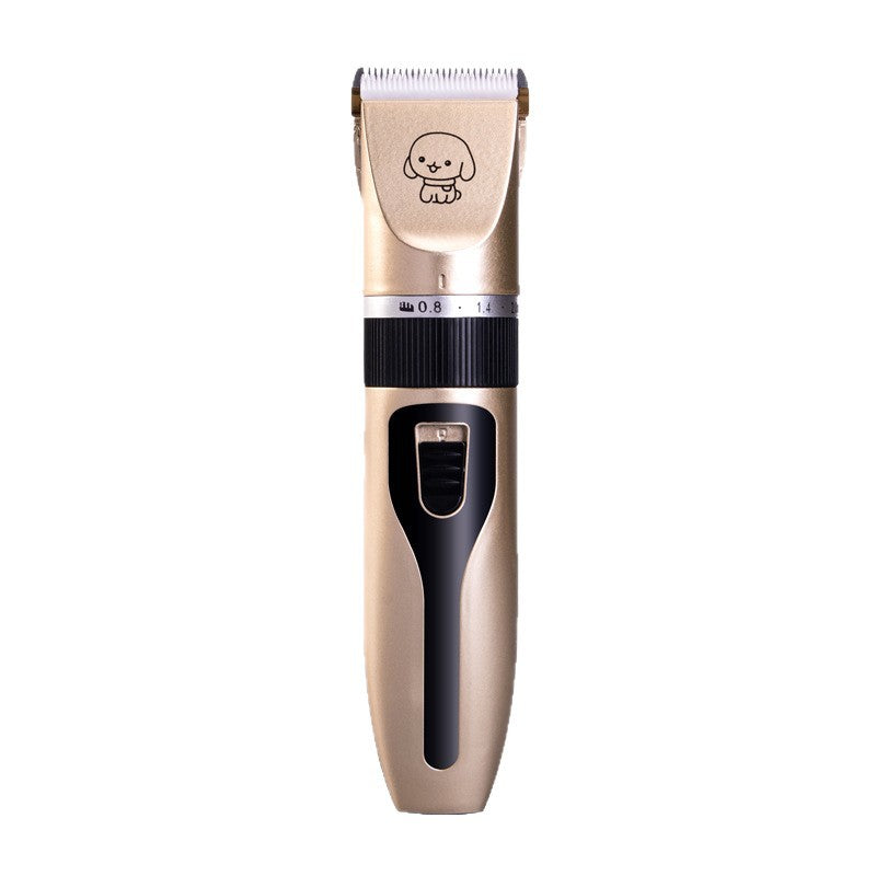 12-Piece Cordless Pet Clipper Set with 4 Guide Combs and Case