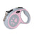 Retractable dog lead with comfort grip, available from Pet Royale UK