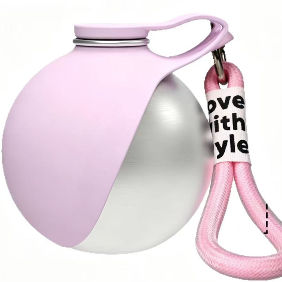 Portable Pet Water Bottle with Foldable Cup