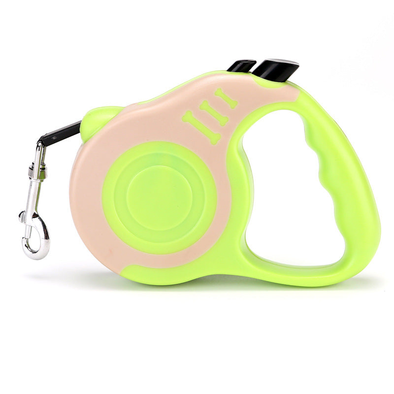 Retractable dog lead with bone print housing, product image 59
