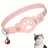 Breakaway cat collar with Bluetooth locator tag in silicone holder, product image 12