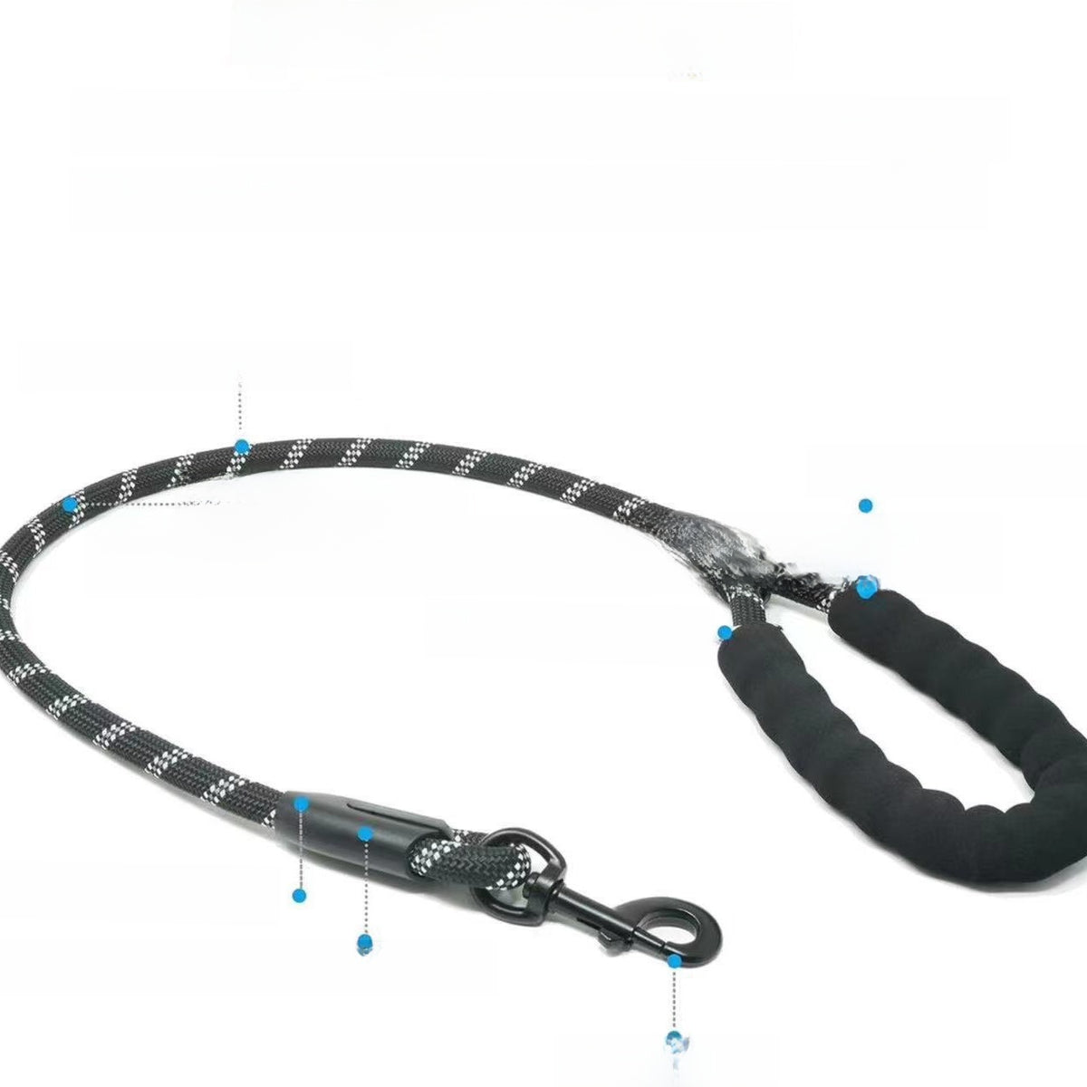 Double-ended nylon dog lead, ideal for everyday use