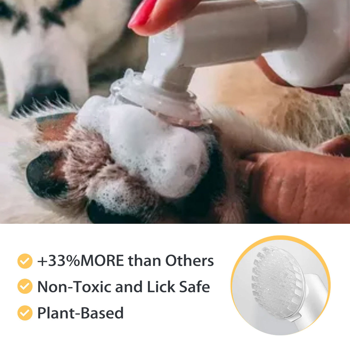 Pet Paw Cleaner for Dogs and Cats, Deep Cleaning Foot Pad Care