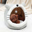 Removable washable grey cat house with cat face, shown in 3 colours and styles