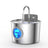 Infrared Sensor Pet Water Fountain, 2.2L 304 Stainless Steel Dispenser with USB Power