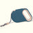 Retractable dog lead with safety lock, close-up detail view