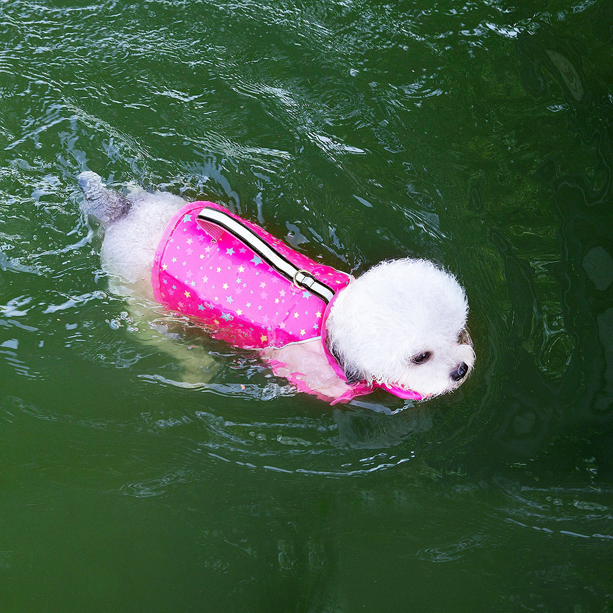 Dog life jacket with lead ring, available in 5 colours, image 13