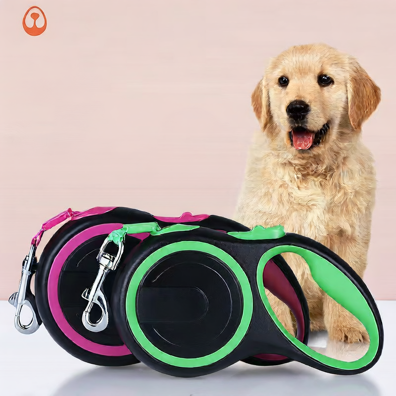 Automatic retractable dog lead with safety lock, product image 4
