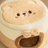 Enclosed cat bed and tent with cartoon bear design, product image 6