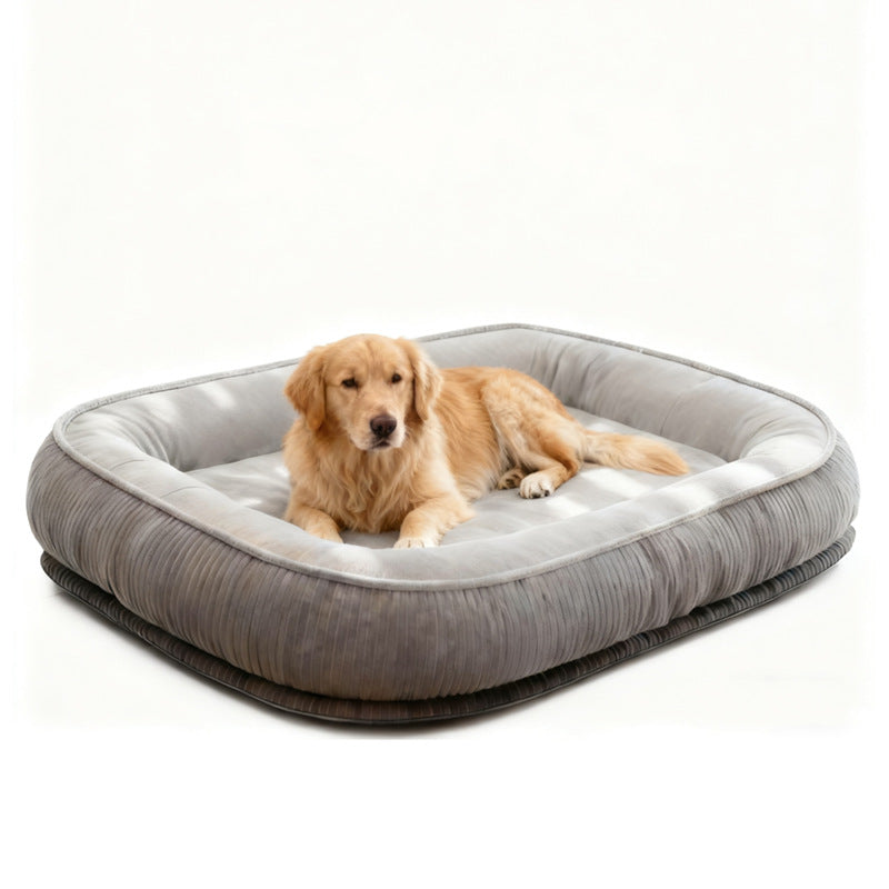 Semi-enclosed warm dog and cat bed, detail photo 4