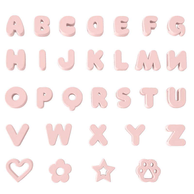 Personalised silicone pet collar with letters, main product photo