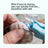 2-in-1 Rechargeable Dog Nail Clipper and Grinder with LED Light