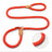 Braided rope dog leads in five colours and lengths