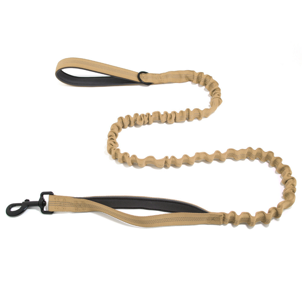 Adjustable nylon slip training lead for dogs in 10 colour options