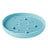 Silicone Slow Feeder Bowl with Suction Base for Cats and Dogs in Striped Design