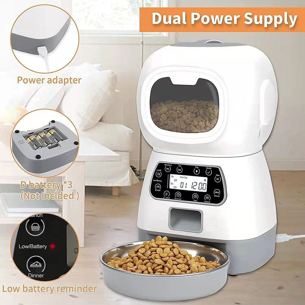 3.5L Mini Pet Feeder