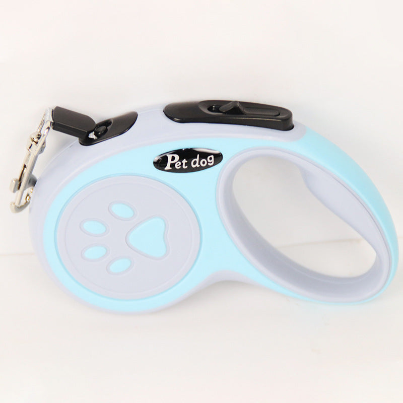 Retractable dog lead with ergonomic handle, 2 sizes available