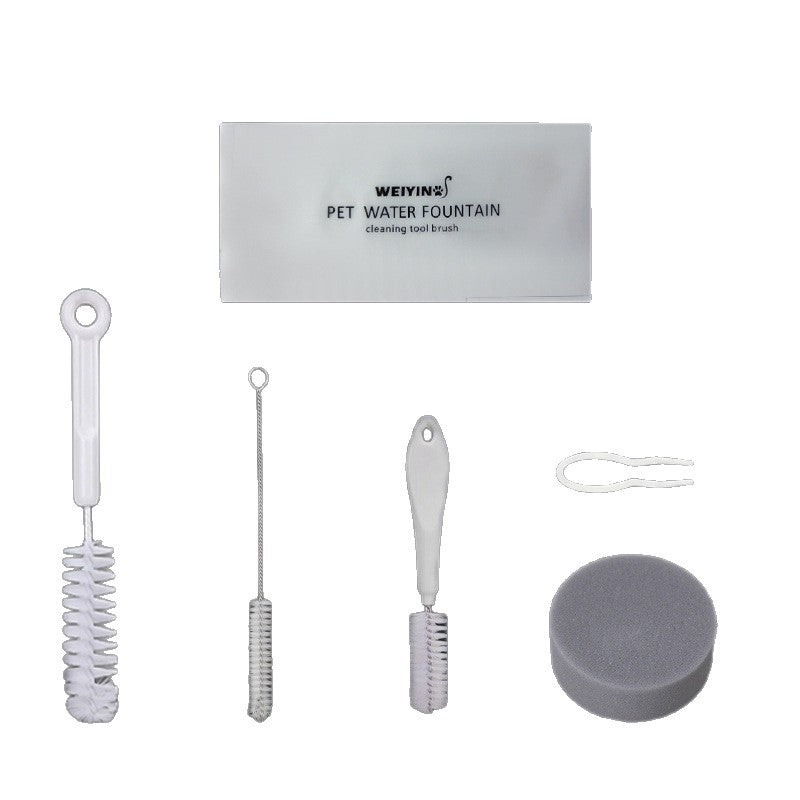 Pet Water Fountain Cleaning Brush Set for Pumps, Spouts and Gaps